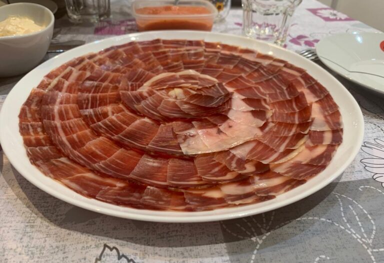 Plato de jamon